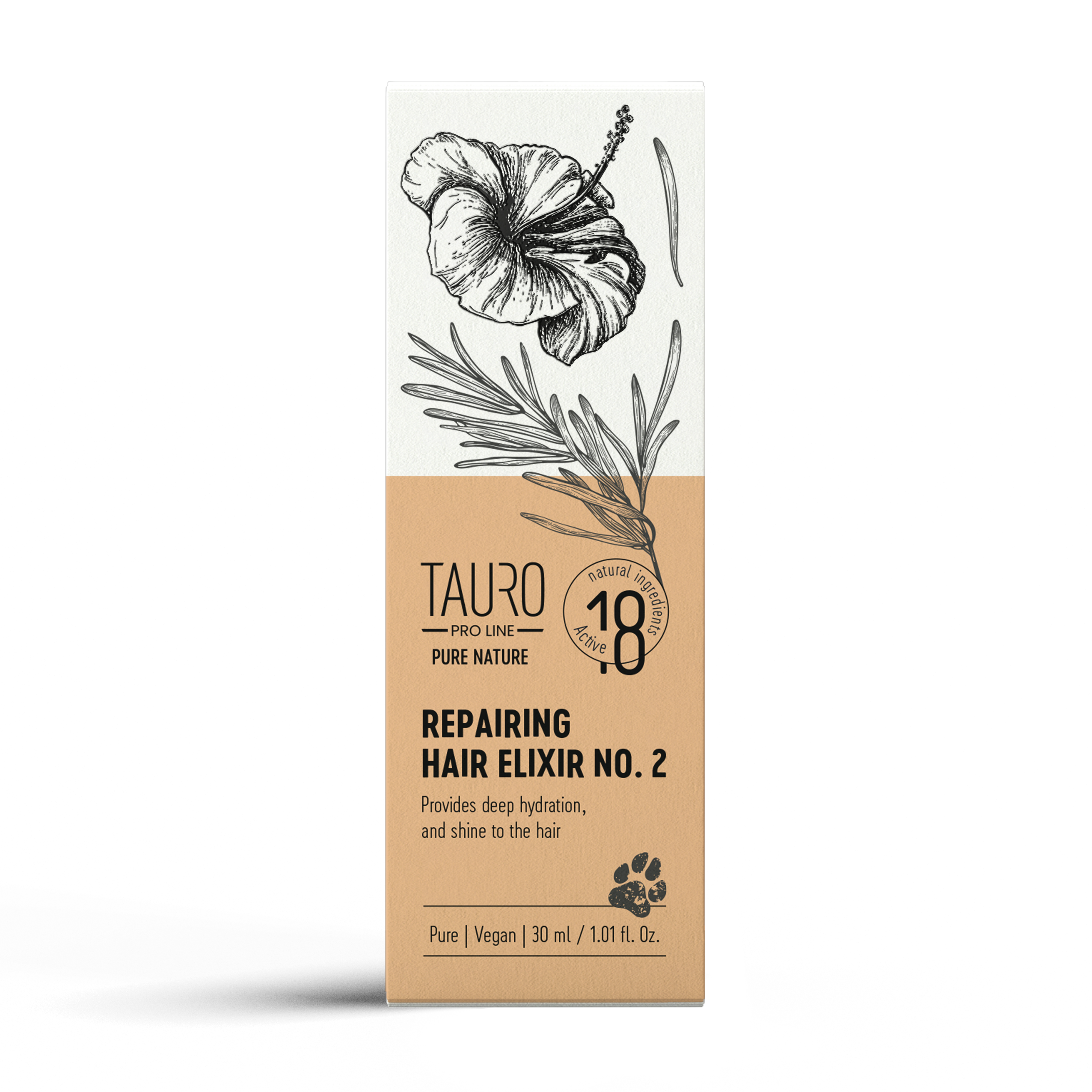 TAURO PRO LINE Pure Nature Repairing Elixir No. 2, for dogs and cats coat repairing