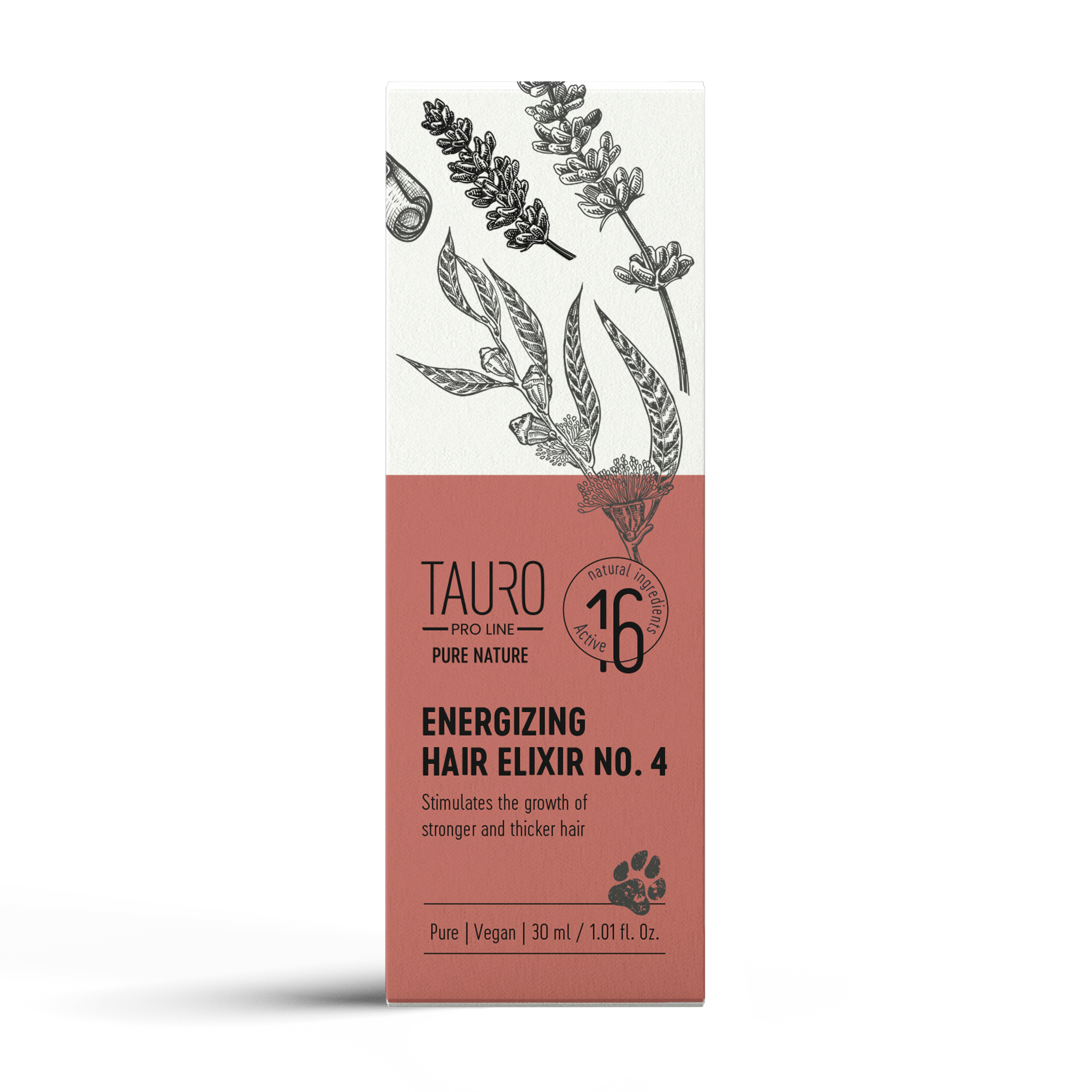 TAURO PRO LINE Pure Energizing Elixir No. 4, to stimulate coat growth for dogs and cats