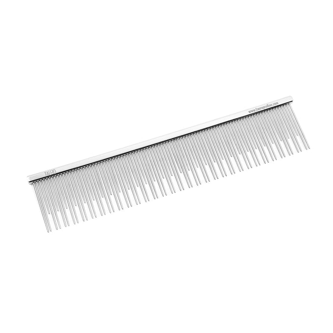 Comb TAURO PRO LINE, metallic, sparse and dense teeth